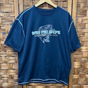 Bass Pro Shops Dark Blue Graphic Tee